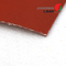 우수한 품질의 빨간색 직물 유리 섬유 코팅 실리콘 용접 보호