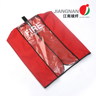 창문과 Uv 내화 큰 적색 불꽃 소화기 커버