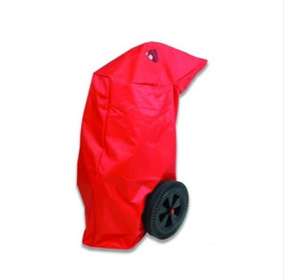 50 Ltr 50 Kg 손수레 소화기는 PVC 자재로 커버됩니다