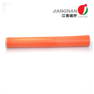 0.25mm 280g E - 유리 주황색 아크릴 입히는 섬유유리 직물 유리 섬유 피복